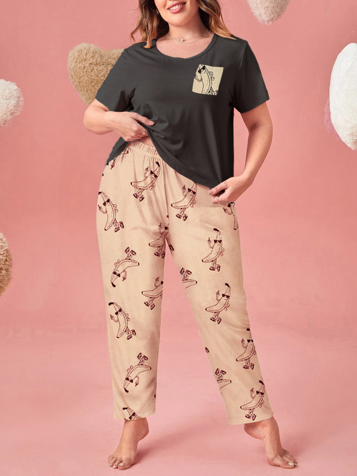 Zephyar - Printed Cotton PJ Set - 05